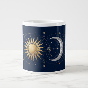 Tasse Magique Personnalisée Soleil & Lune Céleste