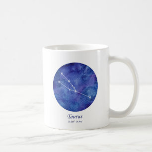 Tasse magnifique de constellation de zodiaque de