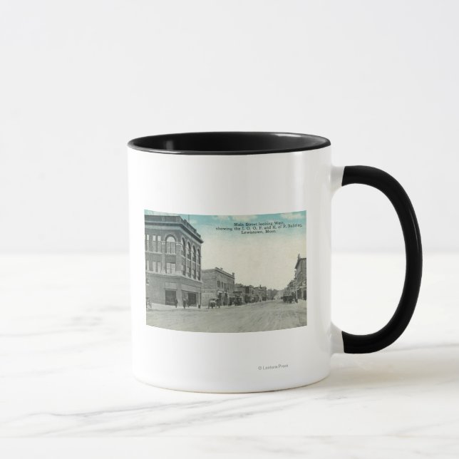 Tasse Main Street Look WestLewiston, MT (Droite)