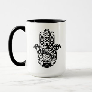 Tasse Main Zendoodle de Hamsa