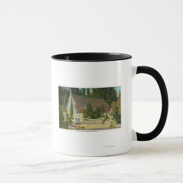 Tasse MaineVue d'un Cabine de journaux dans le Maine Woo (Droite)