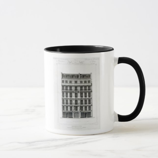 Tasse Maison un Loyer, No3 Rue de la Paix, Paris (Droite)