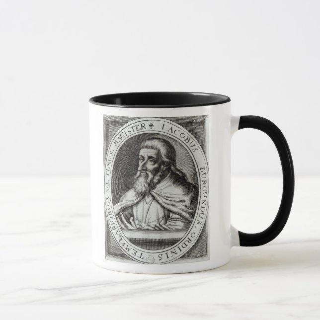 Tasse Maître de Jacques de Molay des chevaliers Templars (Droite)