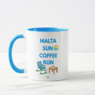 Tasse Malta Sun Coffee Run   AMAR Prints