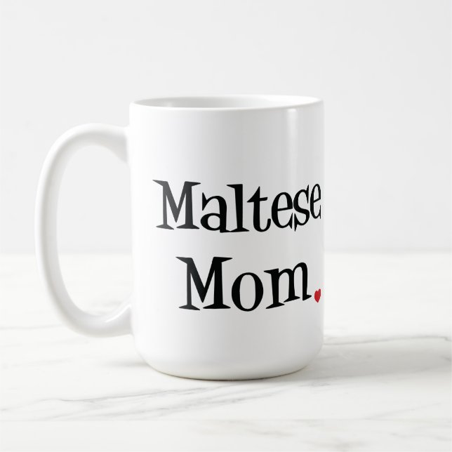 Tasse maltaise de tasse (Gauche)