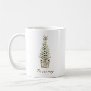 Tasse Maman Arbre de Noël Bohème Neutre