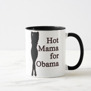Tasse maman chaude pour obama