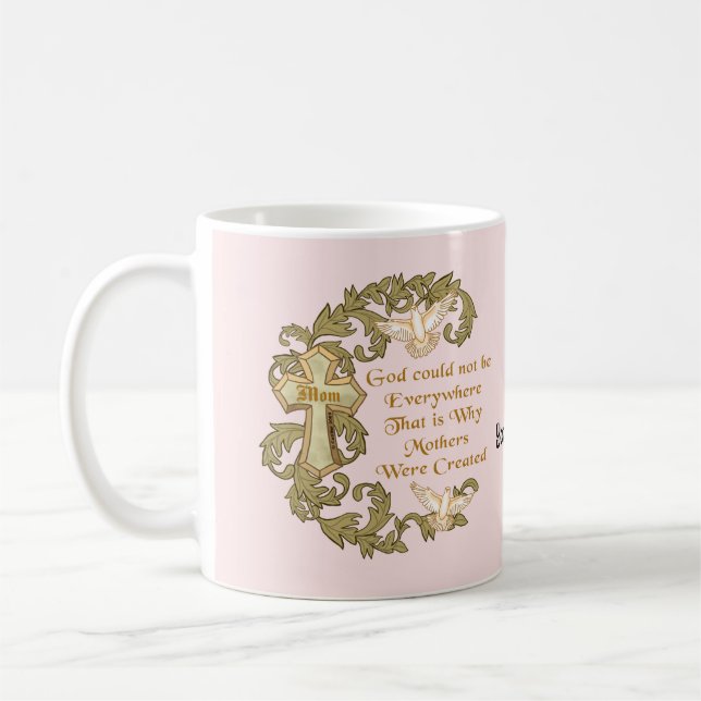 Tasse Maman chrétienne pieuse (Gauche)
