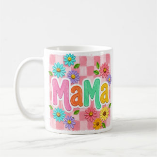 tasse maman florale, tasse maman mignonne, tasse f