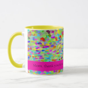 Tasse Maman, Merci D'Être Toujours Là. Je T'Aime