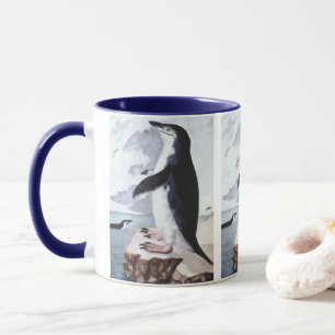 Tasse Manchot à jugulaire, Oiseaux d'Antarctique d'autre