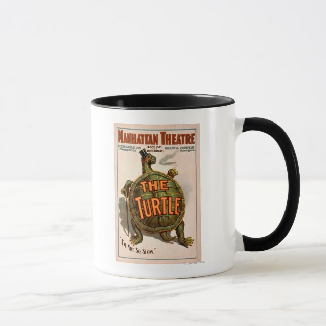 Tasse Manhattan Theatre New York Broadway La Tortue (Droite)