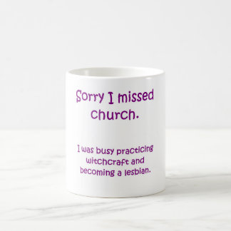 Tasse manquée d'église