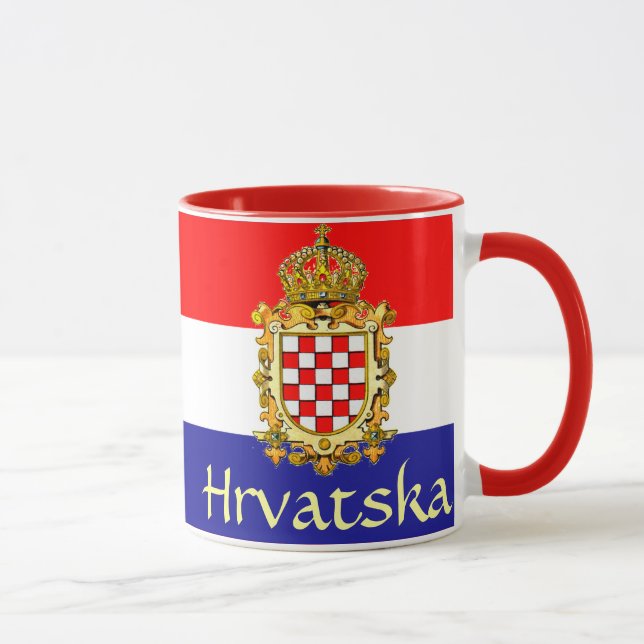 Tasse Manteau de la Croatie des bras (Droite)