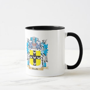 Tasse Manteau d'Ellis des bras - crête de famille
