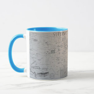 Tasse Mappa Kansas