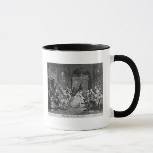 Tasse Mariage un mode de La, plat IV, la toilette, 1745