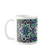 Tasse marocaine Fez Zellige | Mosquée islamique tr