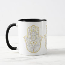 Tasse marokkanische Khmisa, Khamsa, Hamsa
