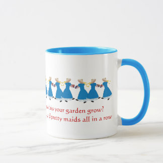 Tasse Mary, Mary, tout à fait contraire -Nursery Rhyme M