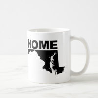 Tasse Maryland, maison loin de l'État ou Tasse de 