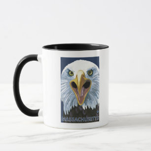 Tasse MassachusettsAigle près