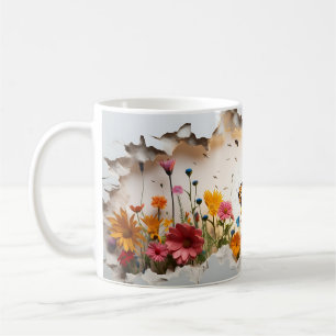 Tasse Matin de Prairie : Édition Fleur Sauvage 3D