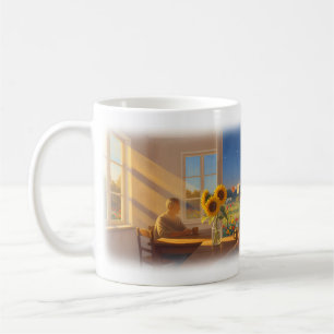 Tasse Matin Ensoleillé Paix Seule N'est Pas Solita