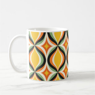 Tasse Matinée Vagues Dorées Rétro