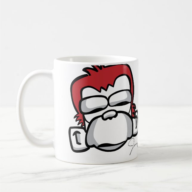 Tasse mauvaise de singe d'édition limitée (Gauche)