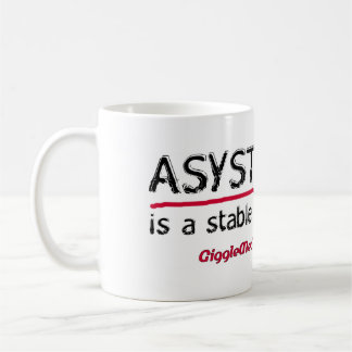 Tasse Médicale d'humour d'asystolie