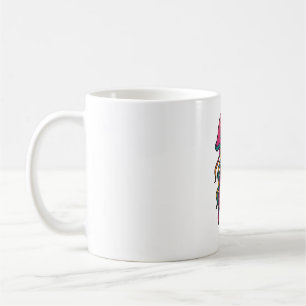 Tasse Méduse Tripante – Vibes de Mer Néon