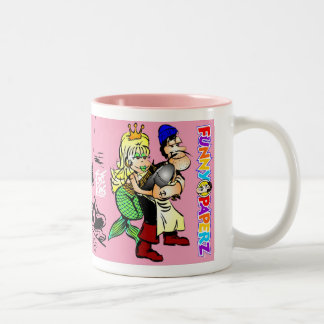 TASSE: "Meerjungfrau " Zweifarbige Tasse