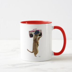 Tasse Meerkat avec Boom Box Ghetto Blaster 2
