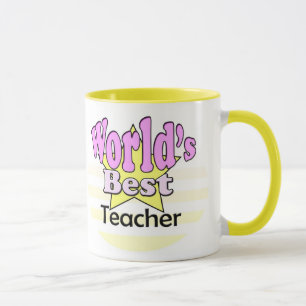 Tasse Meilleur Enseignant du monde (Femme)