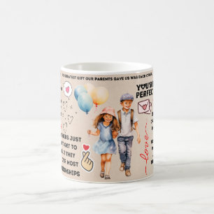 Tasse Meilleur Frère avec Message d'Amour Sincère