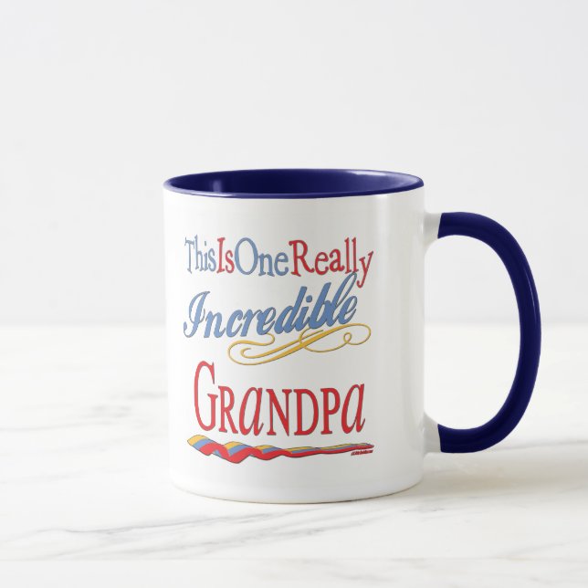 Tasse Meilleur grand-père jamais (Droite)