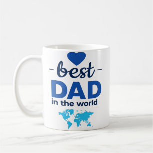 Tasse Meilleur Papa du Monde Tasse de la Fête de