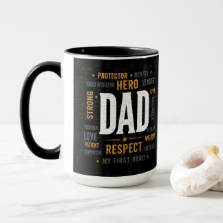 Tasse Meilleur Papa Ever | Tasse de café pour héro
