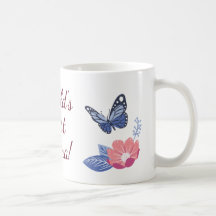 Tasse Meilleure Maman du Monde, Mug Café Floral Pa