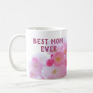 Tasse Meilleure Maman Fleur de Cerisier Rose