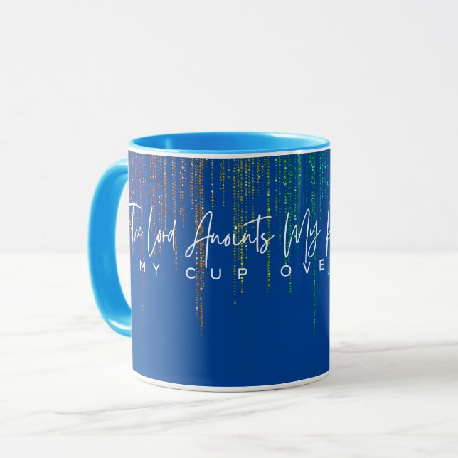 Tasse ( Mein Becher überfließt (Vorderseite Links)