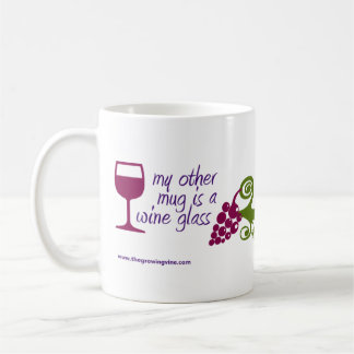 Tasse - meine andere Tasse ist ein Weinglas