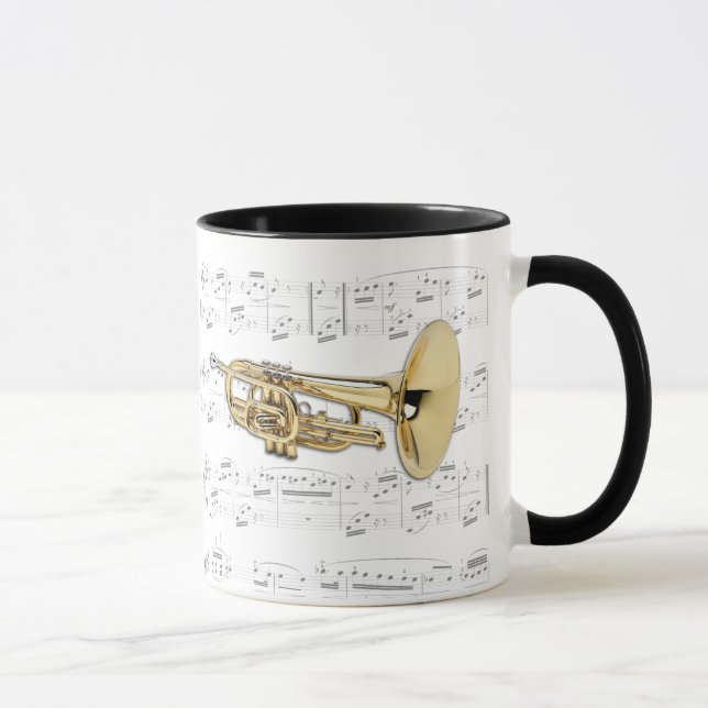 Tasse - Mellophone de marche avec la musique de (Droite)