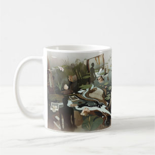 Tasse Mémoire de Piscine Surréaliste 'Viens Comme 