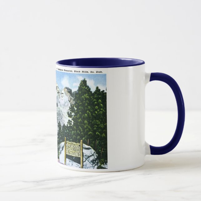 Tasse Mémorial du mont Rushmore, le Dakota du Sud (Droite)