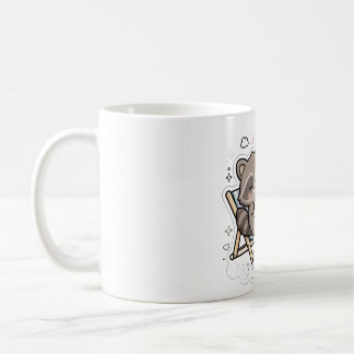 Tasse Mentalement en Congés - Mug Café Drôle Raton