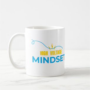 Tasse Mentalité Haute Tension - Conception de moti