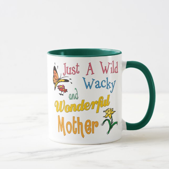 Tasse Mère merveilleuse farfelue sauvage (Droite)