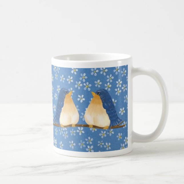 Tasse Merles Bleus (Droite)